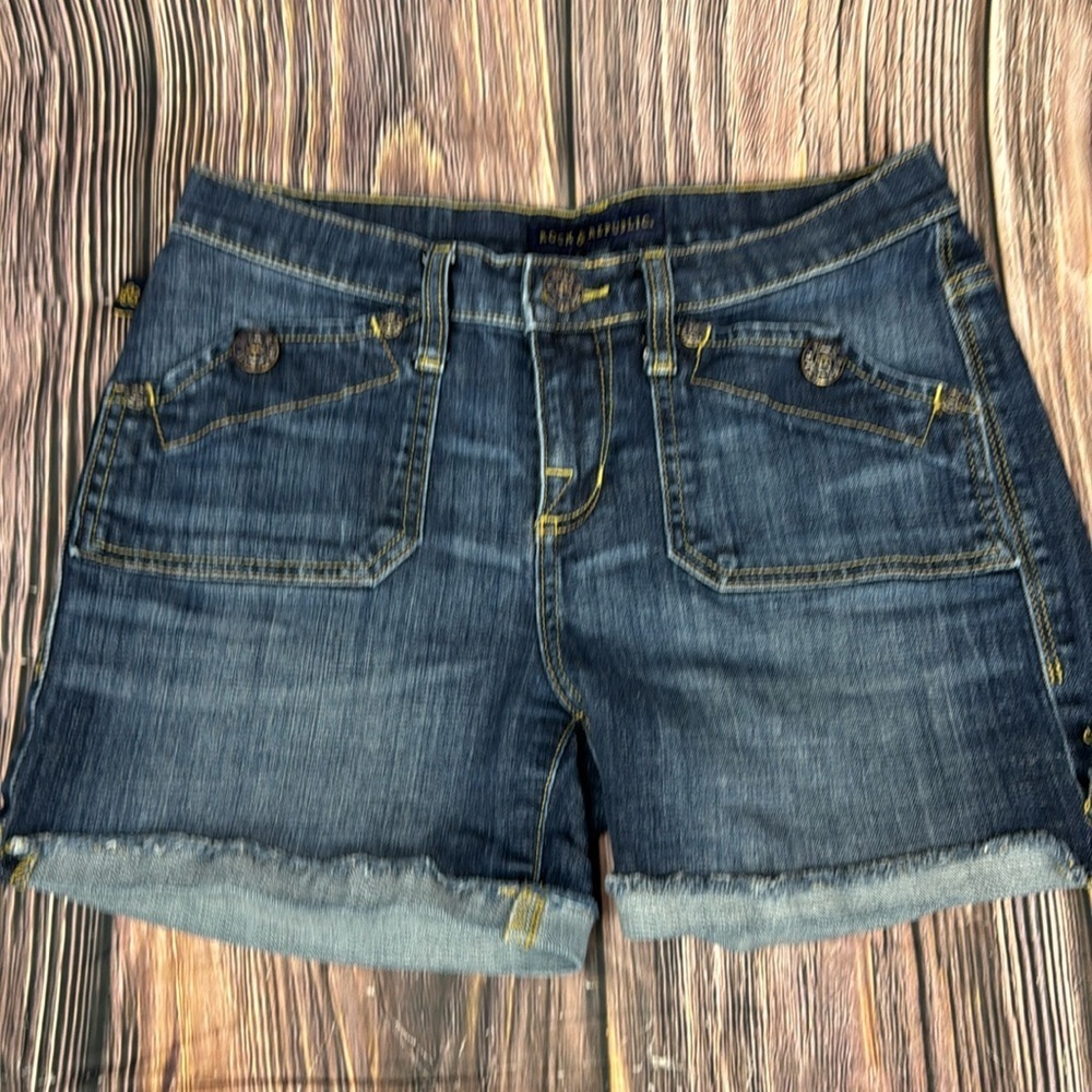 Rock & Republic Stinger Jean Shorts- Size 6